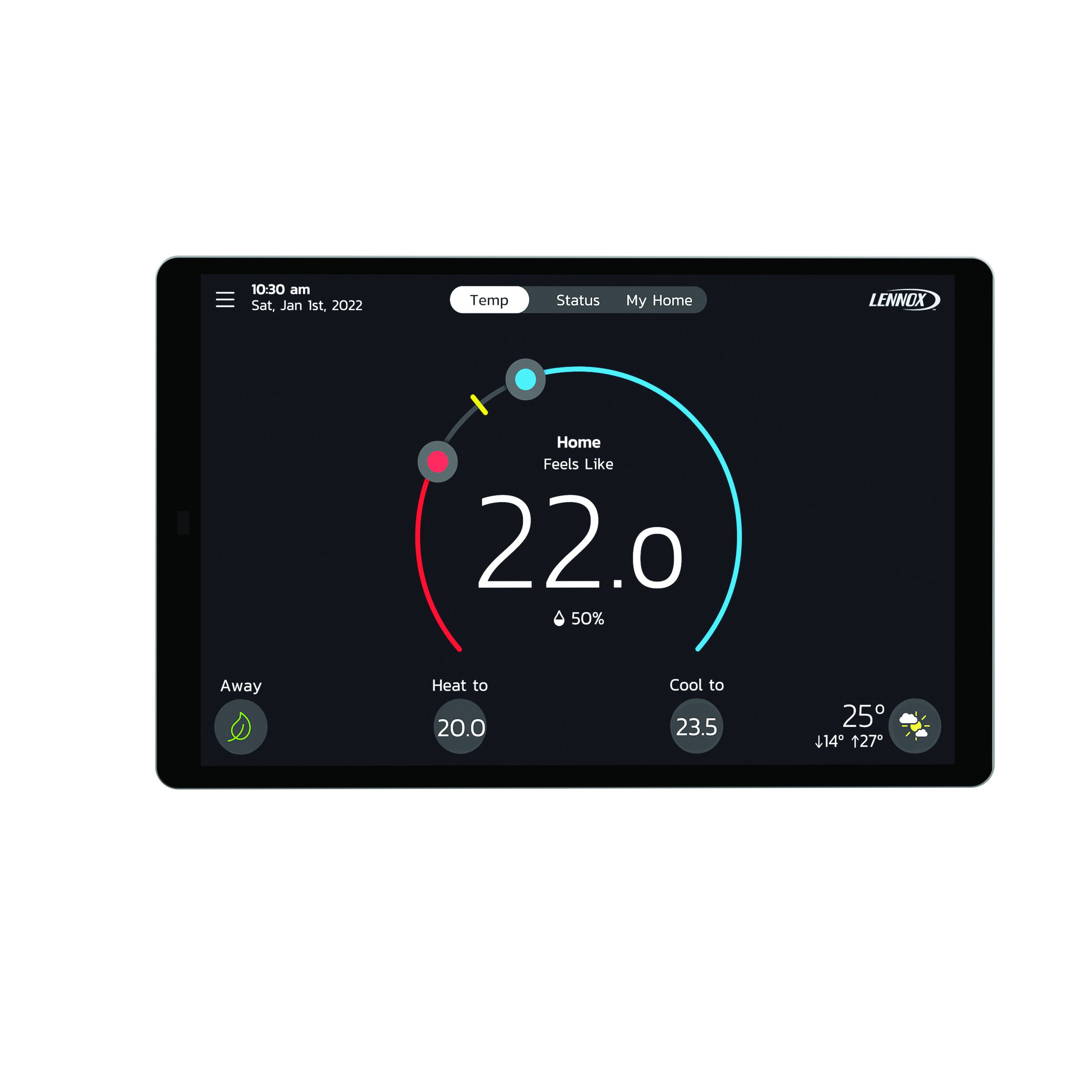 Lennox S40 Smart Thermostat
