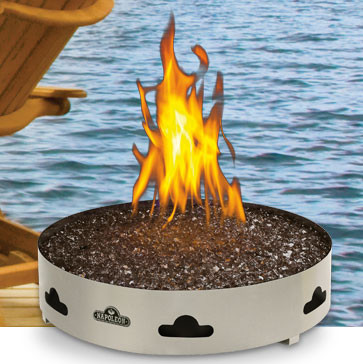 20 Inch Patioflame Outdoor Gas Fireplace