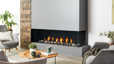 Regency® City Series™ Chicago Corner 60 Gas Fireplace